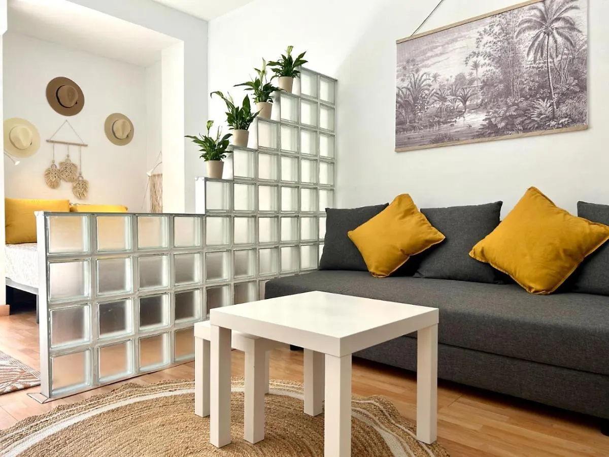 شقة 2 Min Dalla Spiaggia Loft Terrazza Casa Gialla لاس بالماس دي غران كاناريا