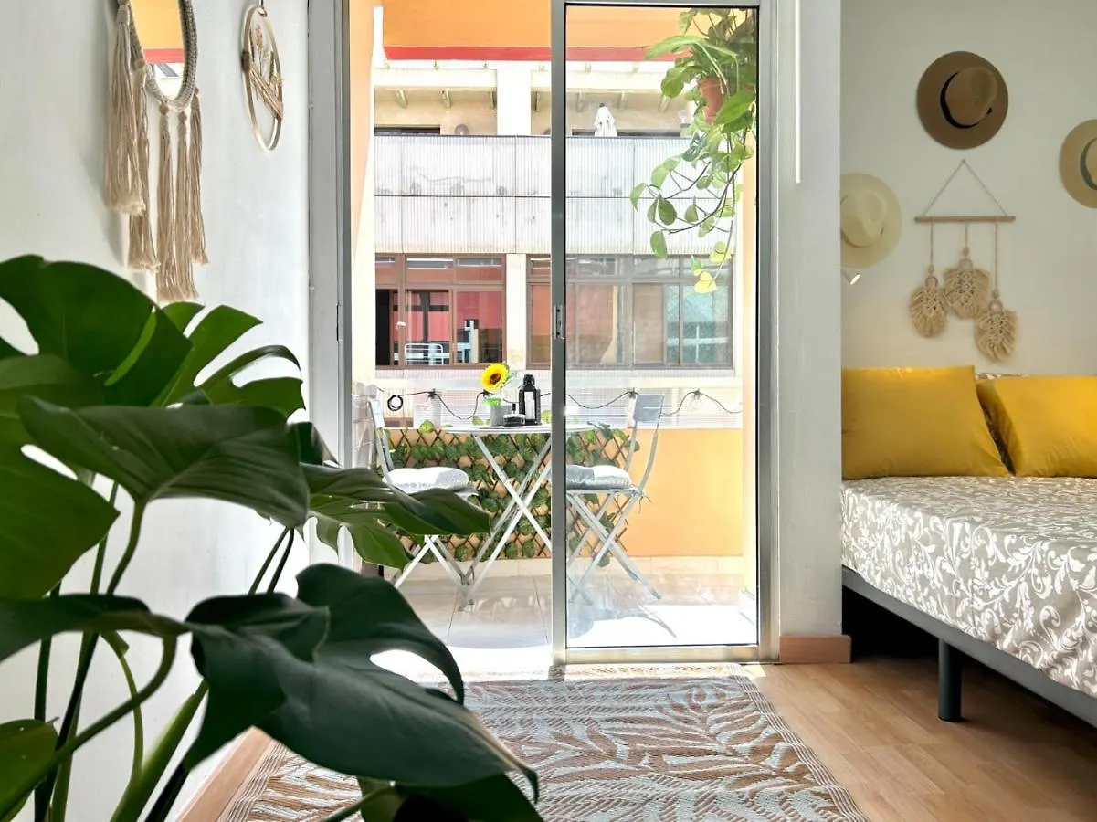 2 Min Dalla Spiaggia Loft Terrazza Casa Gialla لاس بالماس دي غران كاناريا