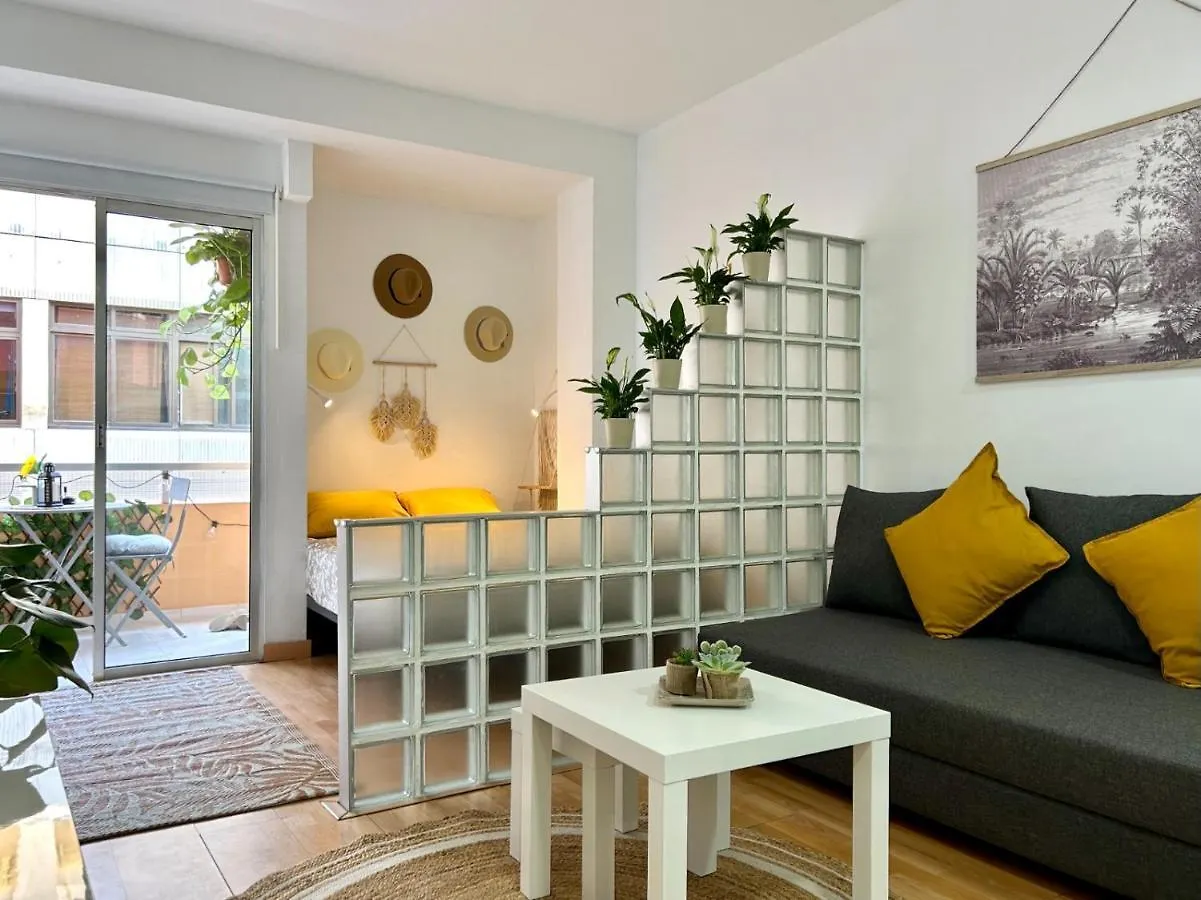 شقة 2 Min Dalla Spiaggia Loft Terrazza Casa Gialla لاس بالماس دي غران كاناريا إسبانيا