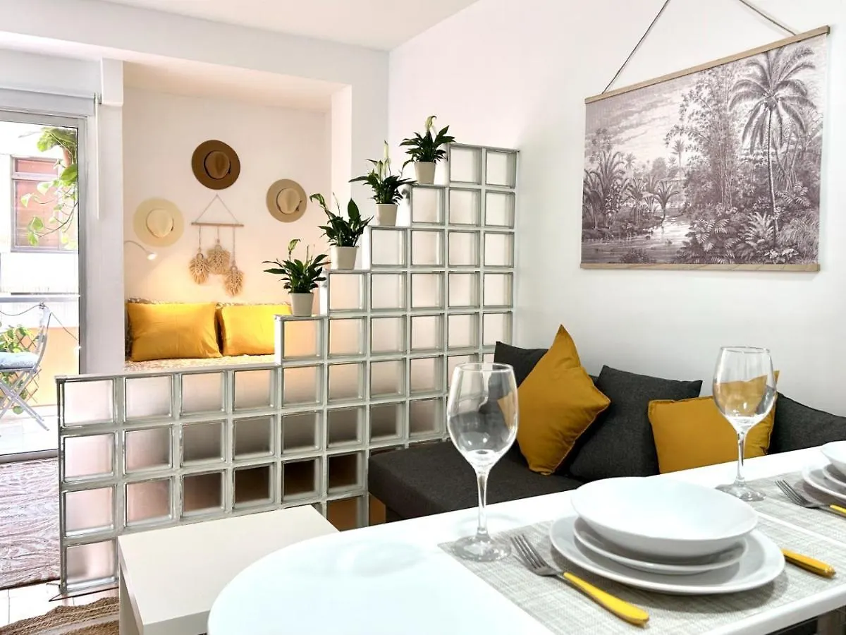 2 Min Dalla Spiaggia Loft Terrazza Casa Gialla لاس بالماس دي غران كاناريا إسبانيا